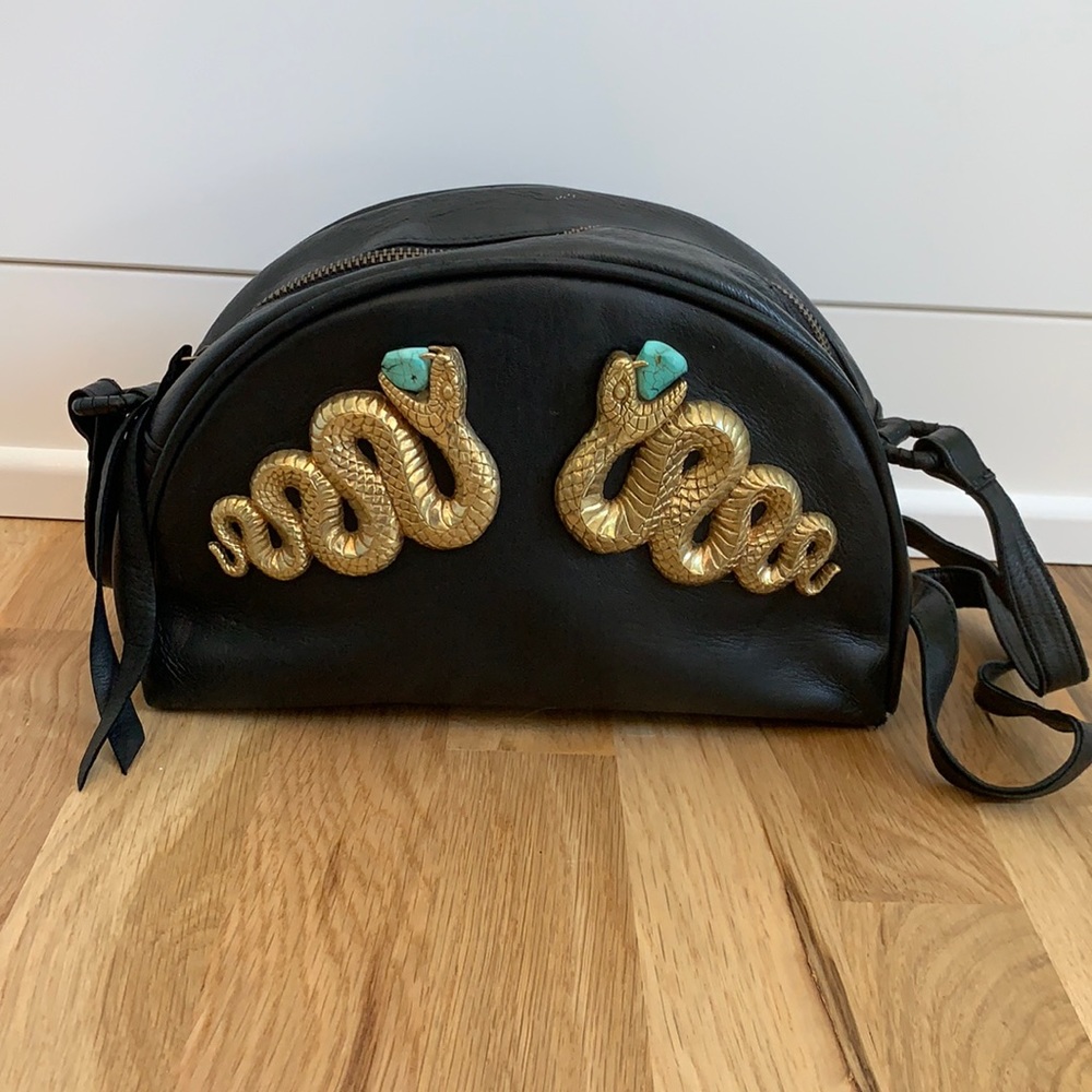 Cleobella leather crossbody bag